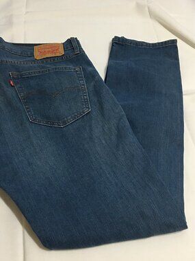 Levi's 511 Jeans Mens 36X34 Blue Slim Fit Medium Wash